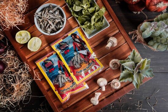 Anšovs no Klusā okeāna oriģināla recepte