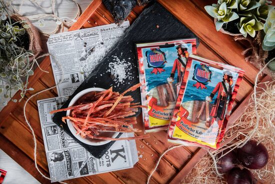 Žāvēta pikantā Klusā okeānā menca